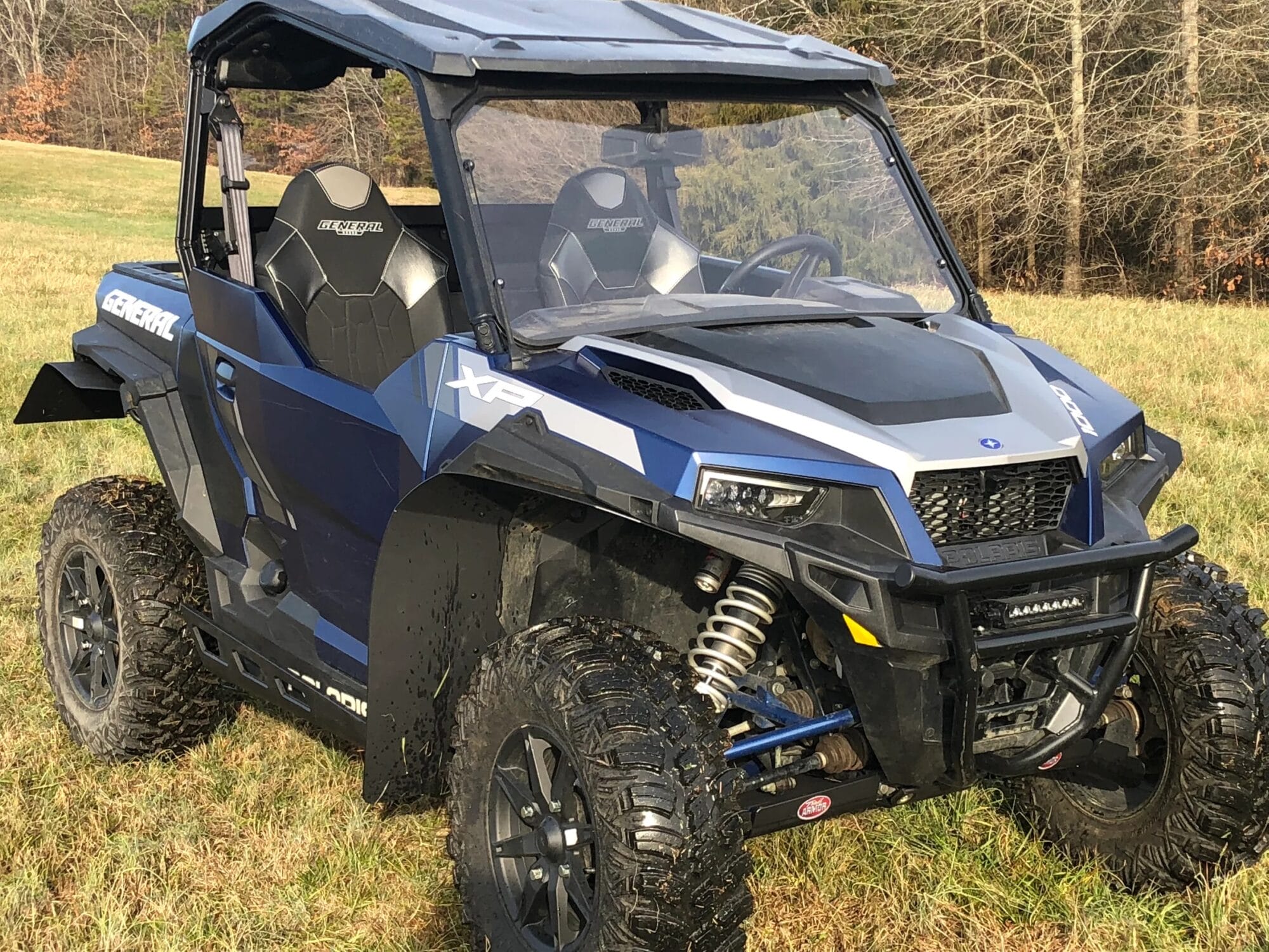 Trail Armor Polaris General Xp Fender Extensions, Wide Mud Flaps