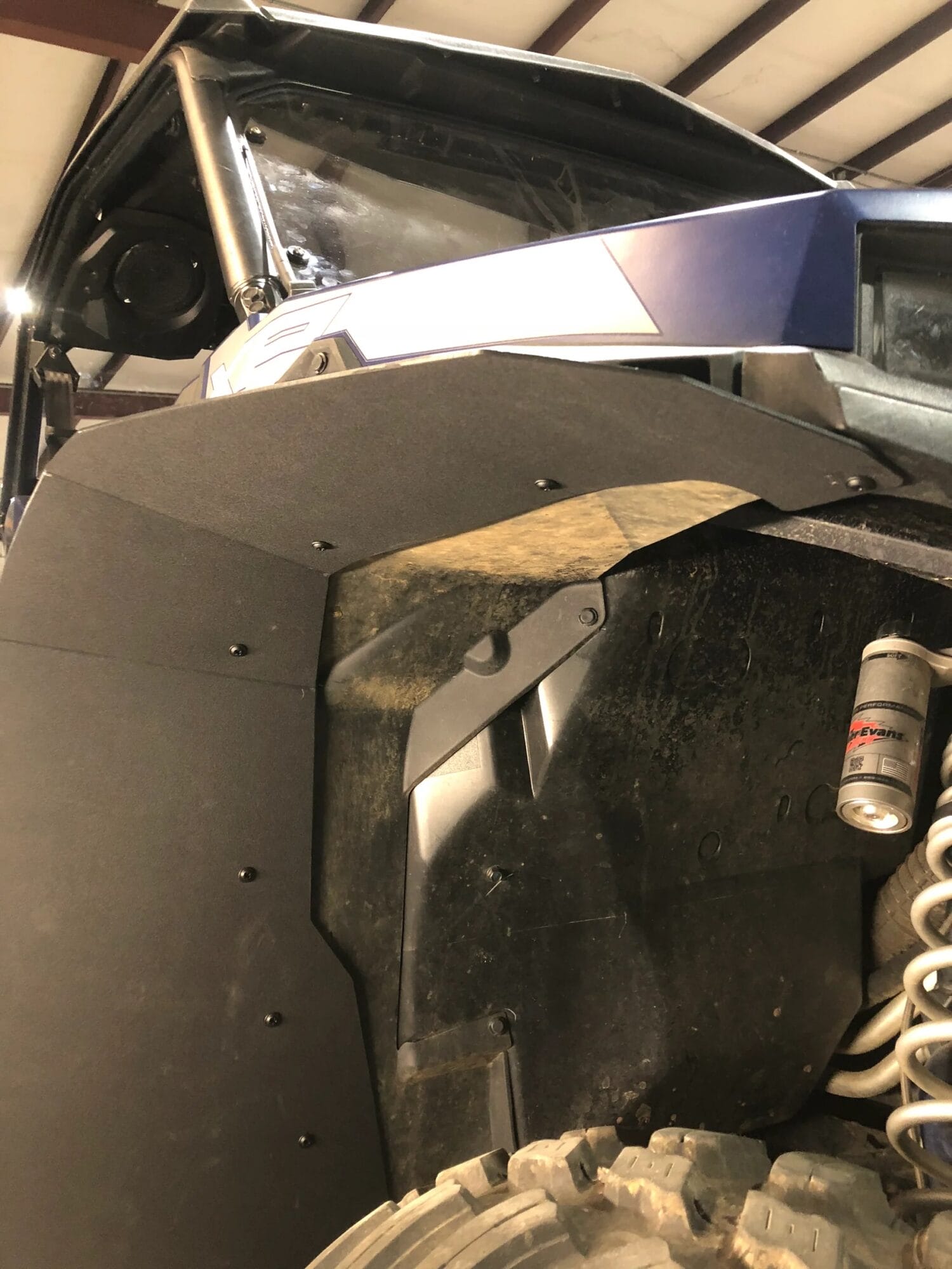 Trail Armor Polaris General Xp Fender Extensions, Wide Mud Flaps