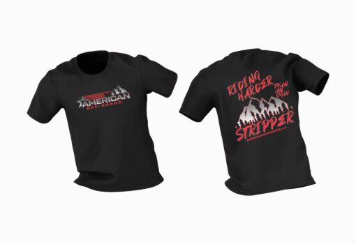 American Off-roads Riding Harder Than An Ugly Stripper T-shirt