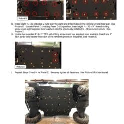 Trail Armor Yamaha Wolverine Rmax4 Compact Skid Plate