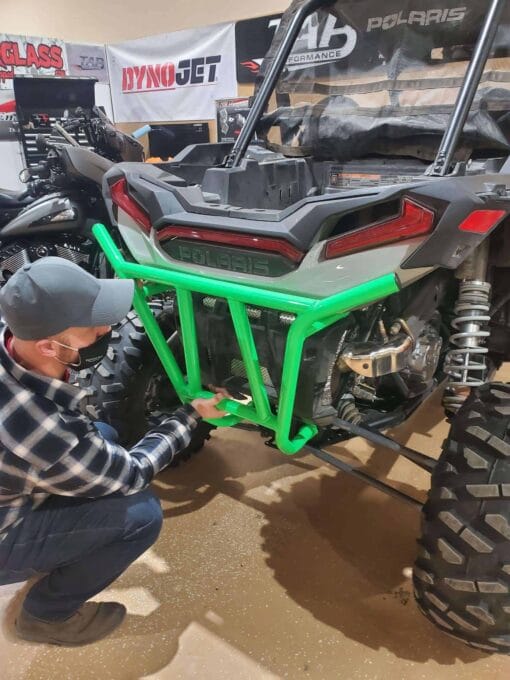 Tab Offroad Polaris Rzr Xp Rear Bumper, Big Protection