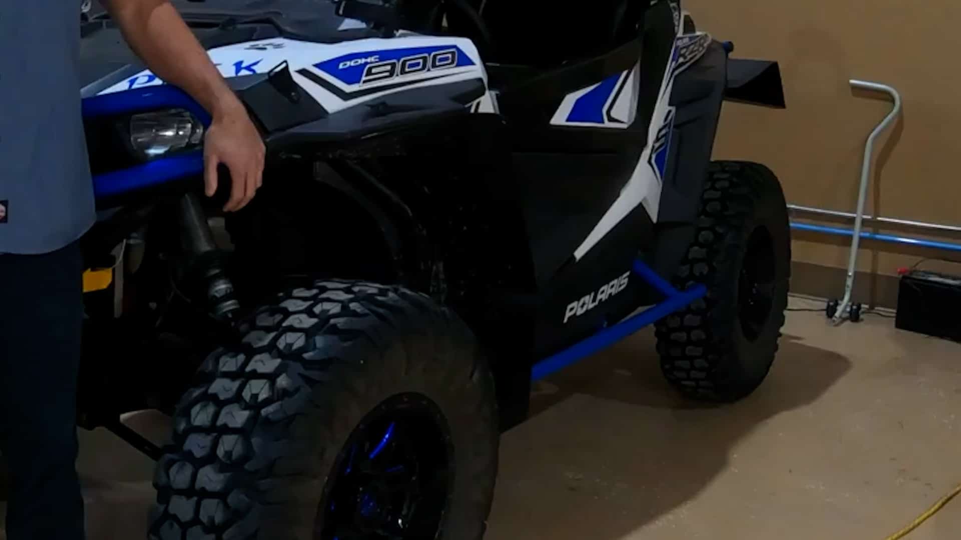 Tab Offroad Polaris Rzr Tree Kickers, Nerf Bar Sliders