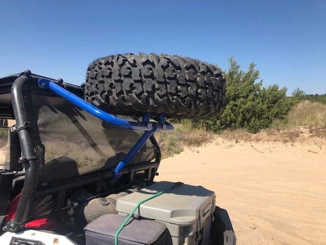 Tab Offroad Polaris Rzr Spare Tire Rack, Trail And S Series