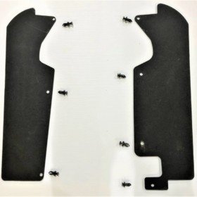 Trail Armor Polaris Rzr Pro Xp Fender Inserts, Turbo R Fitment