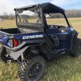 Trail Armor Polaris General Rear Window, Dust Guard