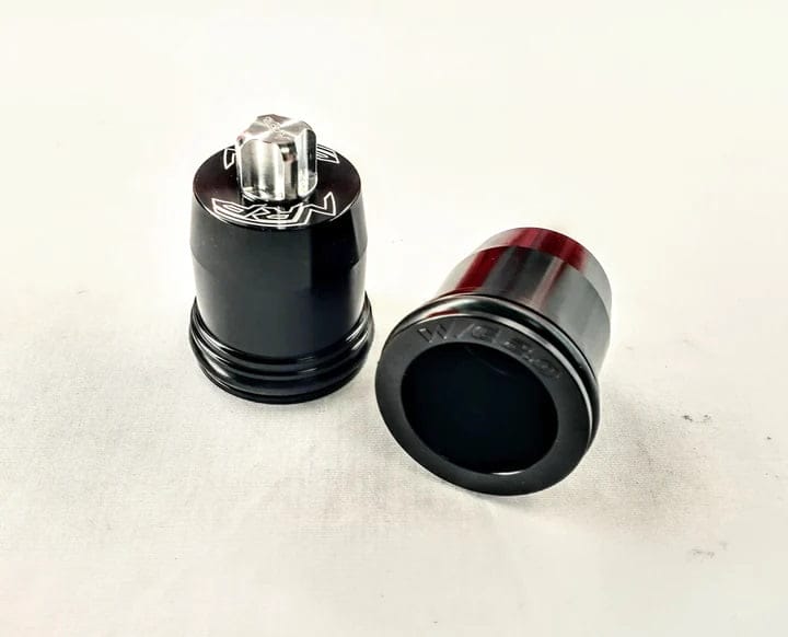Nitro Racing Products Shock Reservoir Caps, Fox Gen 2 Shocks High Pressure