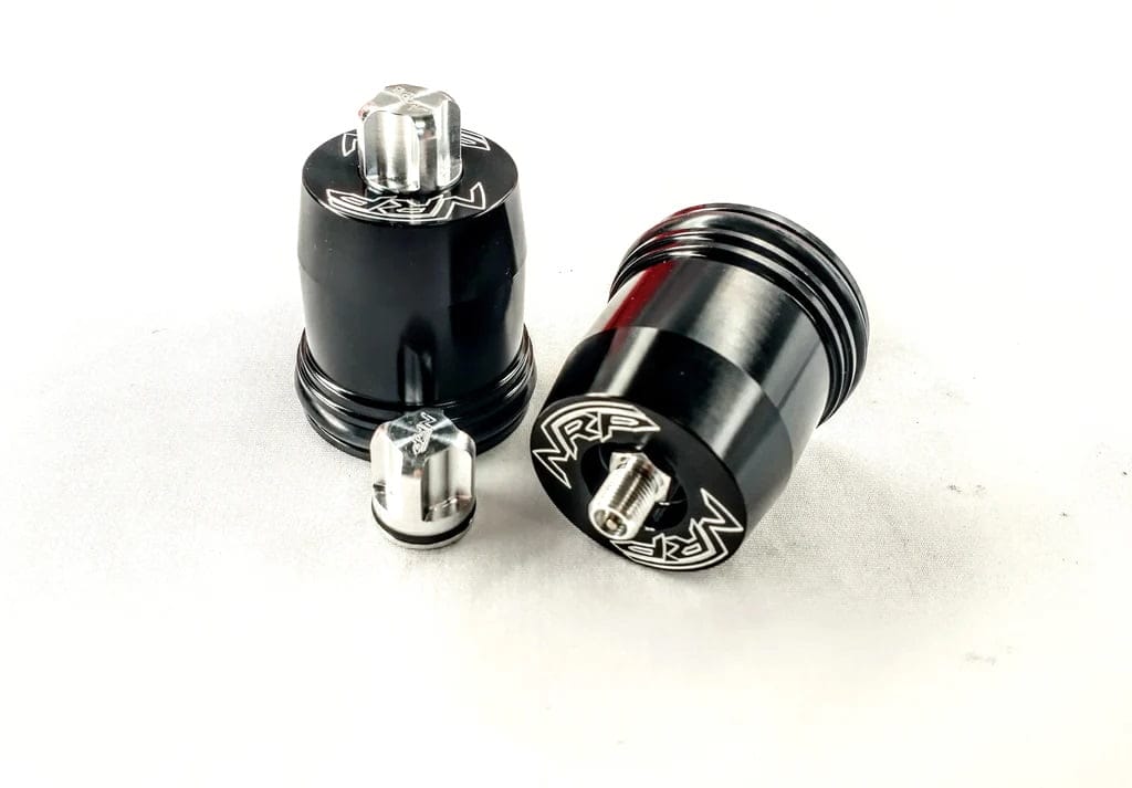 Nitro Racing Products Shock Reservoir Caps, Fox Gen 2 Shocks High Pressure