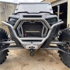 L And W  Fab Polaris Rzr Xp Grille, 2 Piece Clip In Upgrade