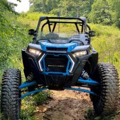 L And W  Fab Polaris Rzr Xp Grille, 2 Piece Clip In Upgrade
