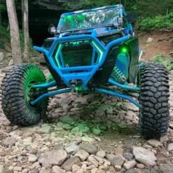 L And W  Fab Polaris Rzr Xp Grille, 2 Piece Clip In Upgrade