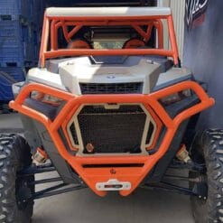 L And W  Fab Polaris Rzr Xp Grille, 2 Piece Clip In Upgrade