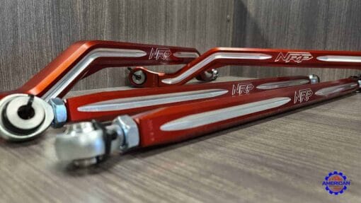 Nrp Polaris Rzr Xp Turbo S Rear Control Rods, High Clearance Set