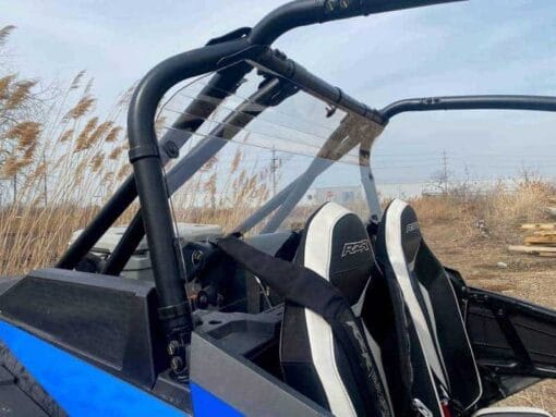 Polaris Rzr Xp Turbo S Rear Window, Dust Guard