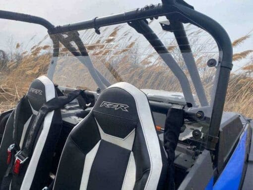 Polaris Rzr Xp Turbo S Rear Window, Dust Guard
