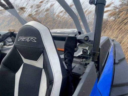 Polaris Rzr Xp Turbo S Rear Window, Dust Guard