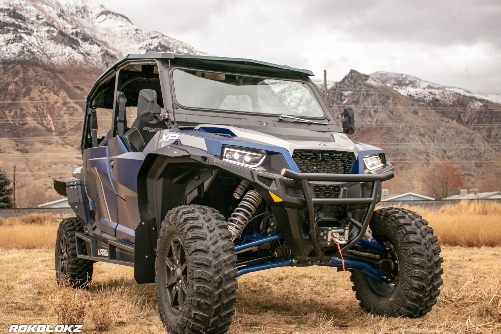 Rokblokz Polaris General Xp Mud Flap Fender Extensions