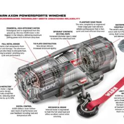 Warn Warn Axon Utv/atv Winch