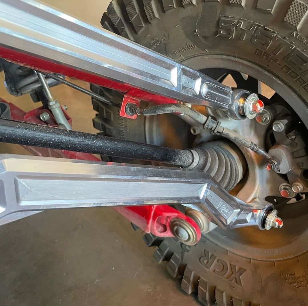 Lm-utv Honda Talon 1000r Radius Rods, Solid Billet