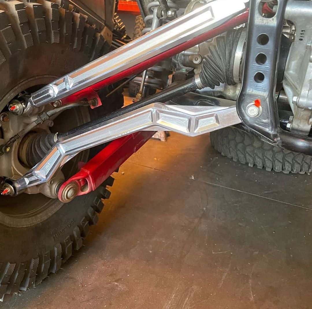 Lm-utv Honda Talon 1000r Radius Rods, Solid Billet