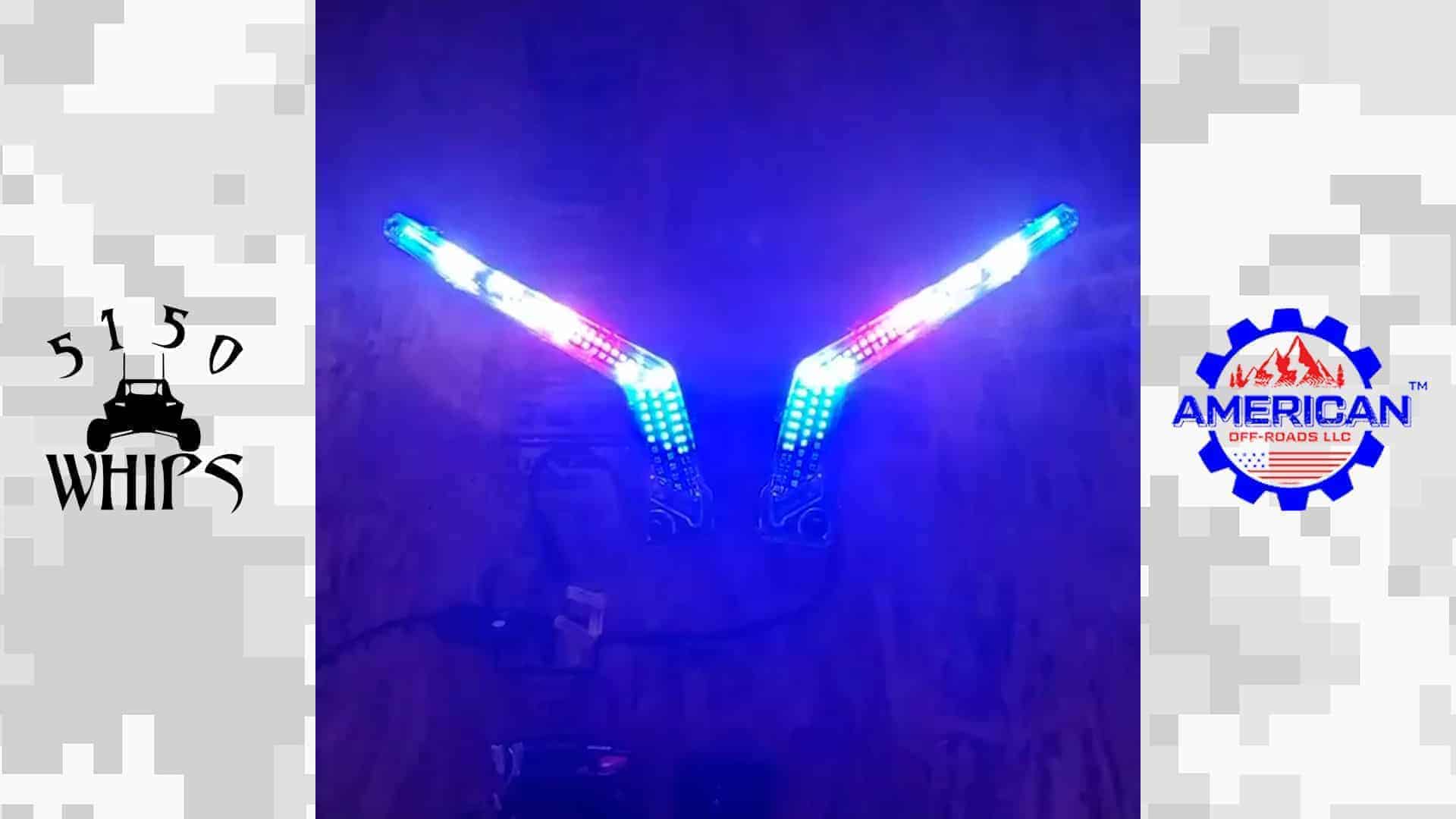 5150 Whips Maverick X3 Eyebrow Lights