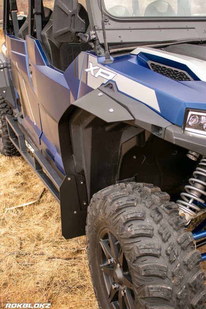 Rokblokz Polaris General Xp Mud Flap Fender Extensions