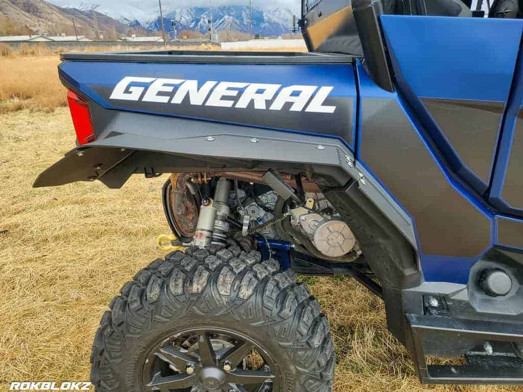 Rokblokz Polaris General Xp Mud Flap Fender Extensions