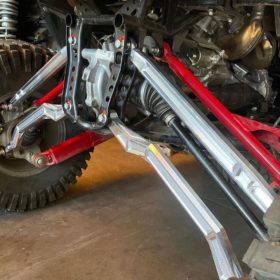 Lm-utv Honda Talon 1000r Radius Rods, Solid Billet