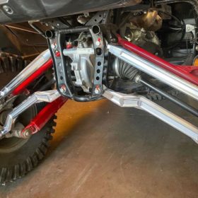 Lm-utv Honda Talon 1000r Radius Rods, Solid Billet