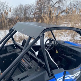 Polaris Rzr Xp Turbo S Roof, Full Metal Low Profile Style