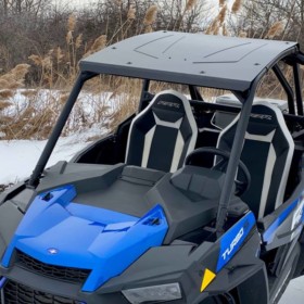 Polaris Rzr Xp Turbo S Roof, Full Metal Low Profile Style