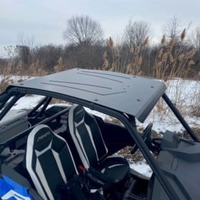 Polaris Rzr Xp Turbo S Roof, Full Metal Low Profile Style