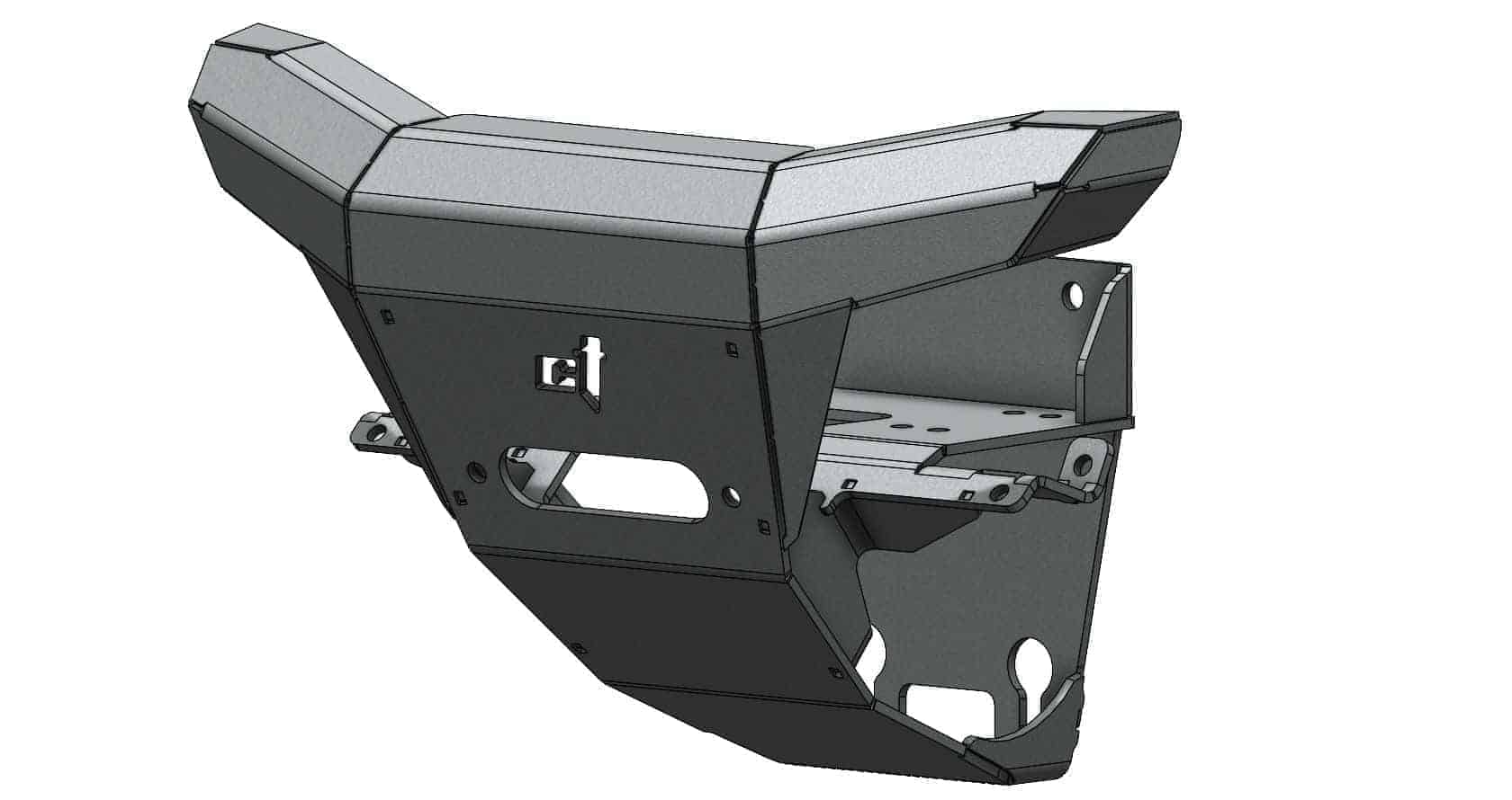 Ct Race Worx Can-am Maverick X3 Winch Bumper, Recon Edition