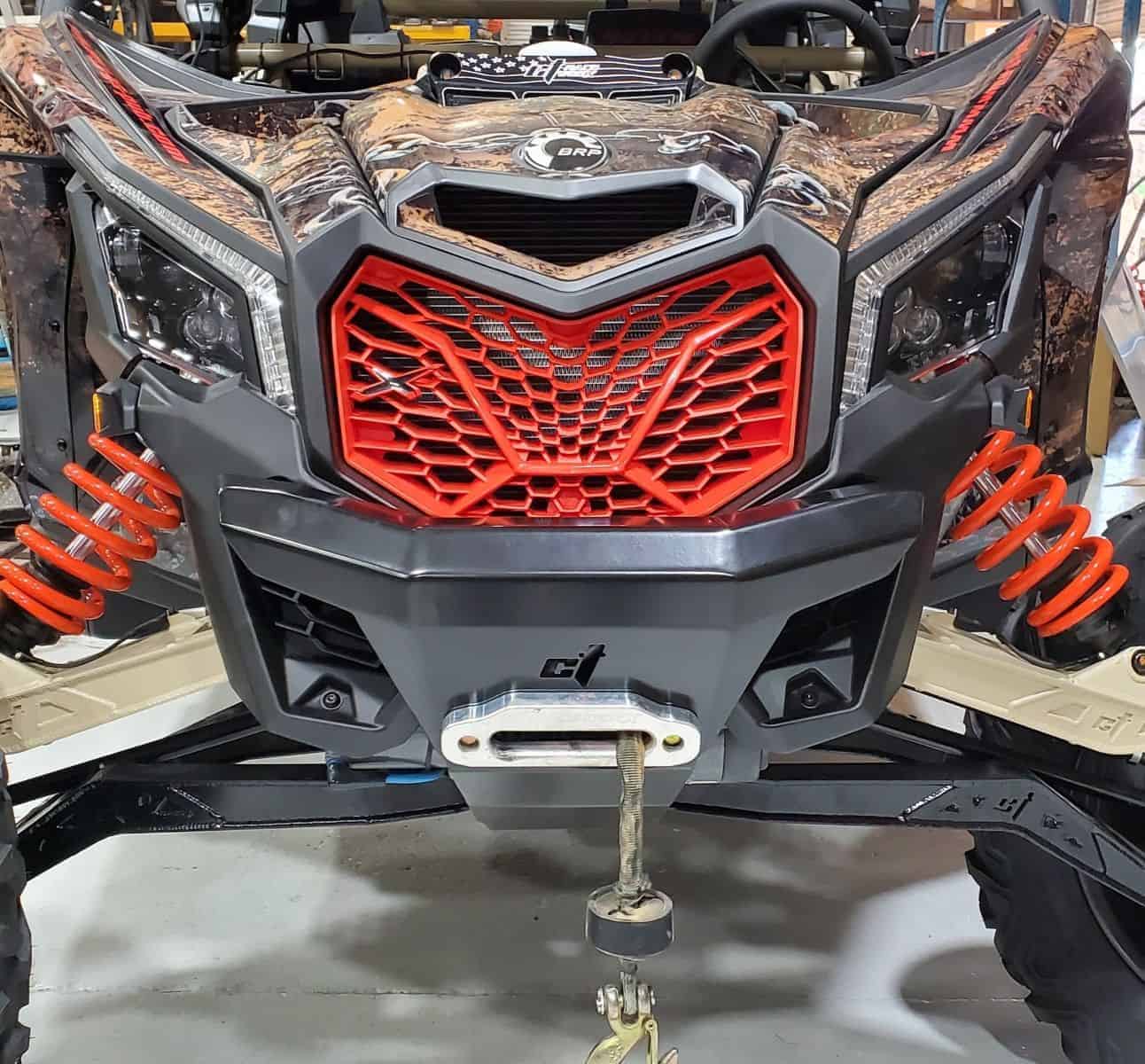 Ct Race Worx Can-am Maverick X3 Winch Bumper, Recon Edition