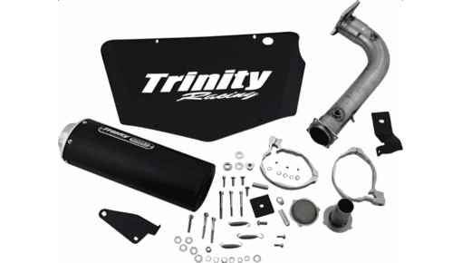 Trinity Racing Polaris Rzr Xp Turbo Series Stinger Exhaust