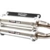 Trinity Racing Polaris Rzr Xp Turbo Exhaust System - Brushed Finished, Full System