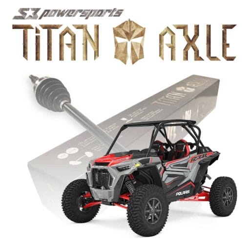 S3 Power Sports Polaris Rzr Xp Turbo S Axles, Titan Edition