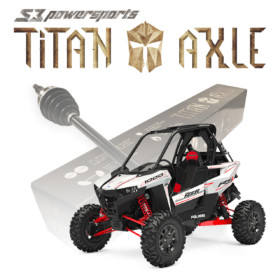 S3 Power Sports Polaris Rzr Rs1 Axles, Titan Edition