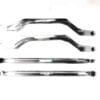 L And W  Fab Polaris Rzr Pro Xp Radius Rod Set, 2 Heim Adjustable