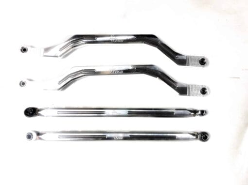 L And W  Fab Polaris Rzr Pro Xp Radius Rod Set, 2 Heim Adjustable