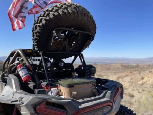 Trinity Racing Polaris Rzr Xp Series Spare Tire Carrier