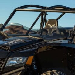 Klock Werks Arctic Cat Wildcat Xx Half Windshield, Utv Flare Edition - Dark Smoke