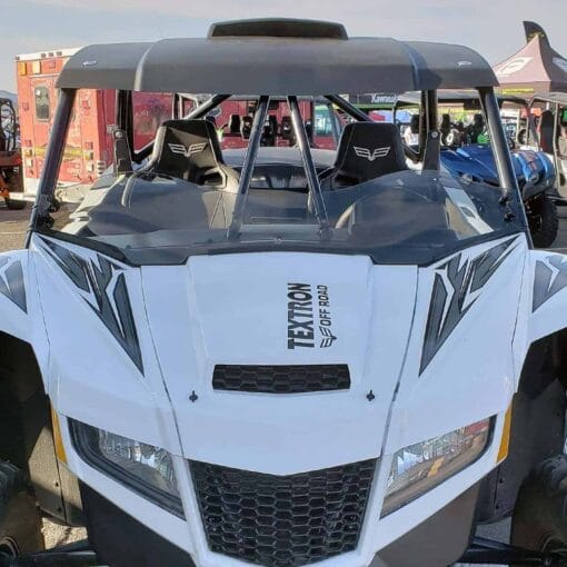 Klock Werks Arctic Cat Wildcat Xx Half Windshield, Utv Flare Edition - Dark Smoke
