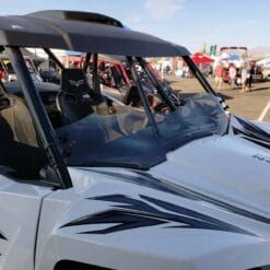 Klock Werks Arctic Cat Wildcat Xx Half Windshield, Utv Flare Edition - Dark Smoke