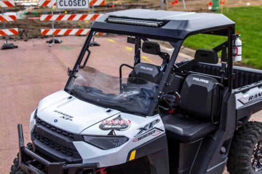 Klock Werks Polaris Ranger Half Windshield, Utv Flare Edition.