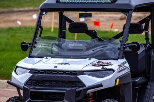 Klock Werks Polaris Ranger Half Windshield, Utv Flare Edition.