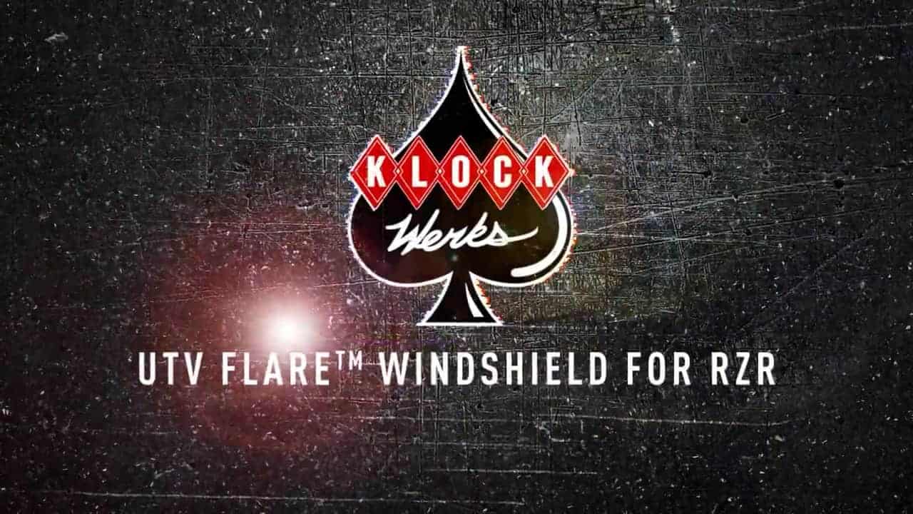 Klock Werks UTV Flare Windshield Overview