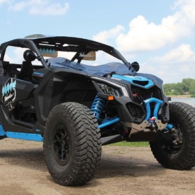 Klock Werks Can-am Maverick X3 Half Windshield, Utv Flare Edition