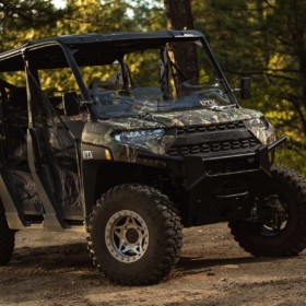 Klock Werks Polaris Ranger Half Windshield, Utv Flare Edition.