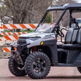 Klock Werks Polaris Ranger Half Windshield, Utv Flare Edition.