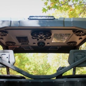 Hoppe Can-am Defender Audio Roof, Full Stereo Roof Setup